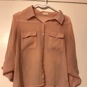 Long sleeve blouse